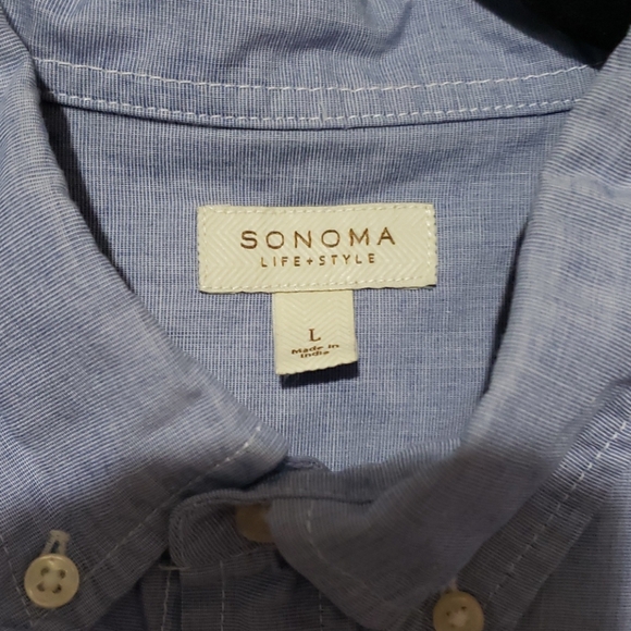 Sonoma Life + Style Men Shirt - Picture 2 of 5